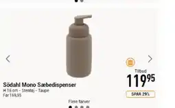 Imerco Södahl Mono Sæbedispenser tilbud