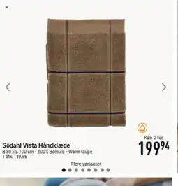 Imerco Södahl Vista Håndklæde tilbud
