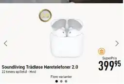 Imerco Soundliving Trådløse Høretelefoner 2.0 tilbud