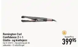 Imerco Remington Curl Confidence 2-i-1 Glatte- og krøllejern tilbud