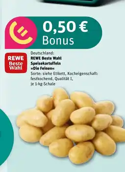 REWE DE Deutschland: REWE Beste Wahl Speisekartoffeln >>Die Feinen<< tilbud