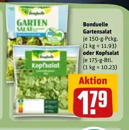REWE DE Bonduelle Gartensalat tilbud