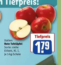 REWE DE Italien: Rote Tafeläpfel tilbud