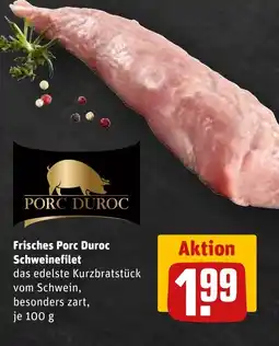 REWE DE Frisches Porc Duroc Schweinefilet tilbud