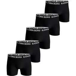 Sport 24 Björn Borg Cotton Stretch 5-Pak Boxershorts Herre tilbud