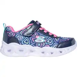 Sport 24 Skechers Heart Lights Boogie Love Velcro Sneakers M/Lys Børn tilbud