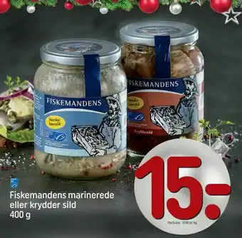 REMA 1000 Fiskemandens marinerede eller krydder sild tilbud