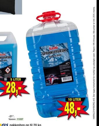 Harald Nyborg Sprinklervæske tilbud