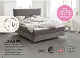 SENG JENSEN J4 KONTINENTALSENG, DKK 29899 tilbud