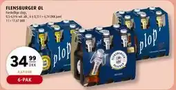 Scandinavian Park FLENSBURGER ØL, DKK 34.99 tilbud