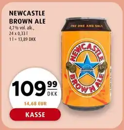 Scandinavian Park NEWCASTLE BROWN ALE, DKK 109.99 tilbud