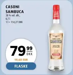 Scandinavian Park CASONI SAMBUCA, DKK 79.99 tilbud