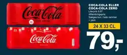 Let-Køb COCA-COLA ELLER COCA-COLA ZERO, DKK 79 tilbud
