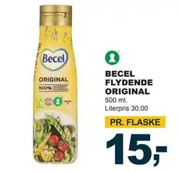 Let-Køb BECEL FLYDENDE ORIGINAL, DKK 15 tilbud
