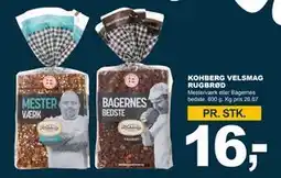 Let-Køb KOHBERG VELSMAG RUGBRØD, DKK 16 tilbud
