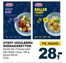 Let-Køb STEFF HOULBERG MIDDAGSRETTER, DKK 28 tilbud