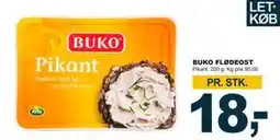 Let-Køb BUKO FLØDEOST, DKK 18 tilbud