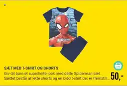 Harald Nyborg SÆT MED T-SHIRT OG SHORTS tilbud
