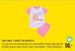 Harald Nyborg SÆT MED T-SHIRT OG SHORTS tilbud