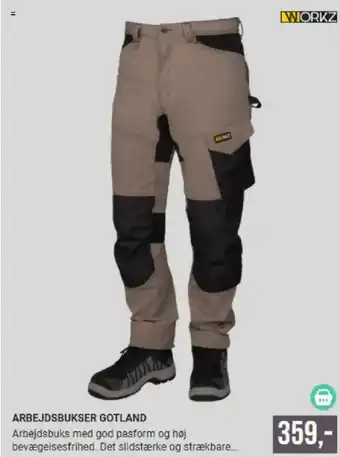 ARBEJDSBUKSER GOTLAND