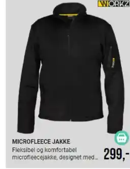Harald Nyborg MICROFLEECE JAKKE tilbud