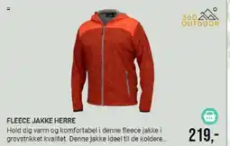Harald Nyborg FLEECE JAKKE HERRE tilbud