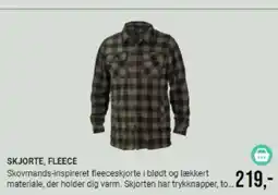 Harald Nyborg SKJORTE, FLEECE tilbud