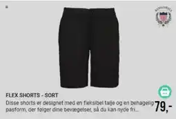 Harald Nyborg FLEX SHORTS - SORT tilbud