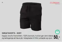 Harald Nyborg SWEATSHORTS - SORT tilbud