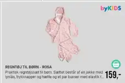 Harald Nyborg REGNTØJ TIL BØRN - ROSA tilbud