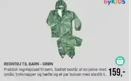 Harald Nyborg REGNTØJ TIL BARN - GRØN tilbud