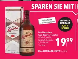 Citti Ron Matusalem Gran Reserva, 15 Jahre tilbud