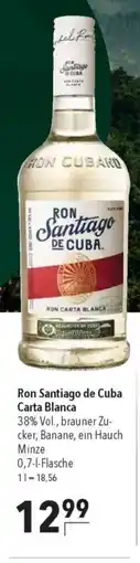 Citti Ron Santiago de Cuba Carta Blanca tilbud