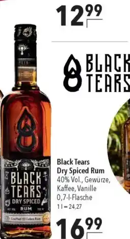 Citti Black Tears Dry Spiced Rum tilbud