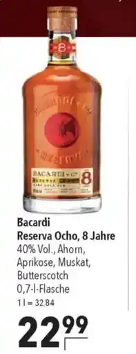 Citti Bacardi Reserva Ocho, 8 Jahre tilbud