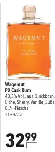 Citti Wagemut PX Cask Rum tilbud