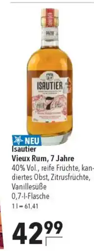 Citti NEU Isautier Vieux Rum, 7 Jahre tilbud