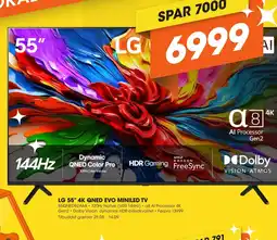Expert LG 55" 4K QNED EVO MINILED TV tilbud