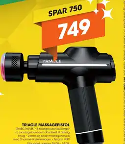 Expert TRIACLE MASSAGEPISTOL tilbud