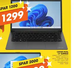 Expert CEPTER PIXEL 14" BÆRBAR tilbud