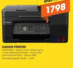 Expert CANON PRINTER tilbud