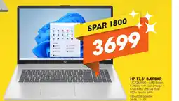 Expert HP 17,3" BÆRBAR tilbud