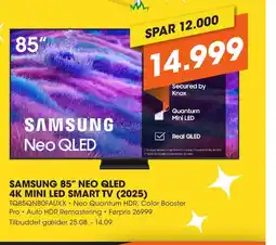 Expert SAMSUNG 85" NEO QLED 4K MINI LED SMART TV (2025) tilbud