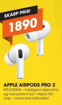 Expert APPLE AIRPODS PRO 2 tilbud