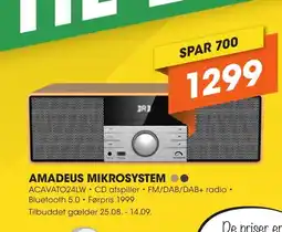 Expert AMADEUS MIKROSYSTEM tilbud