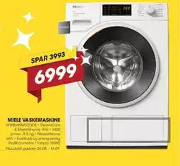 Punkt1 MIELE VASKEMASKINE tilbud