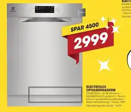 Punkt1 ELECTROLUX OPVASKEMASKINE tilbud