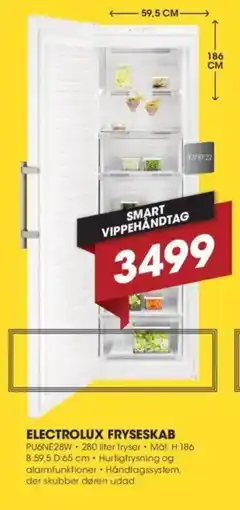 Punkt1 ELECTROLUX FRYSESKAB tilbud
