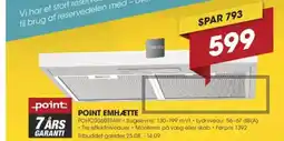 Punkt1 POINT EMHÆTTE tilbud
