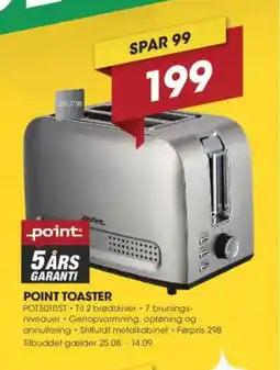 Punkt1 POINT TOASTER tilbud